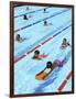 Children Learning to Swim-Bill Bachmann-Framed Photographic Print