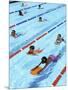 Children Learning to Swim-Bill Bachmann-Mounted Photographic Print