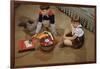 Children Listening to Records-William P. Gottlieb-Framed Photographic Print