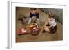 Children Listening to Records-William P. Gottlieb-Framed Photographic Print