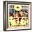 Children Looking in Toy Store Window-Norman Rockwell-Framed Giclee Print