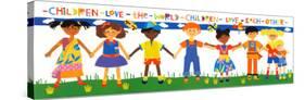 Children Love the World-Cheryl Piperberg-Stretched Canvas