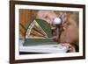 Children Measuring Egg on Scale-William P. Gottlieb-Framed Photographic Print