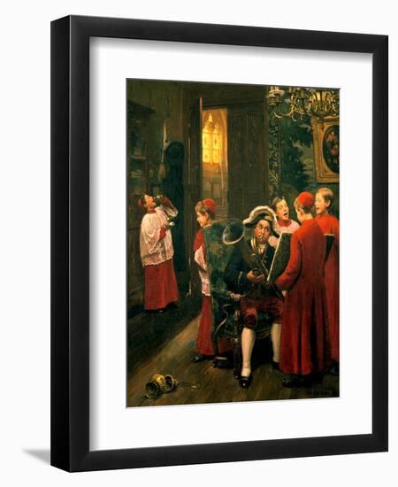 Children of Chorus, C1900-1930-Paul Charles Chocarne-moreau-Framed Giclee Print