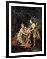 Children of Louis Philippe, Duc D'Orléans, 18th Century-Francois-Hubert Drouais-Framed Giclee Print