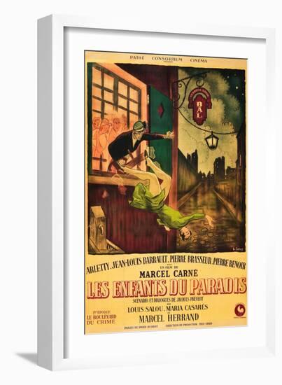 Children of Paradise, 1945 (Les Enfants Du Paradis)-null-Framed Giclee Print