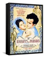 Children of Paradise, (aka Les Enfants du Paradis), Maria Casares, Jean-Louis Barrault, 1945-null-Framed Stretched Canvas