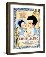 Children of Paradise, (aka Les Enfants du Paradis), Maria Casares, Jean-Louis Barrault, 1945-null-Framed Art Print