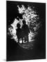 Children of Photographer with Eugene Smith Walking Hand in Hand in Woods Behind His Home-W^ Eugene Smith-Mounted Premium Photographic Print