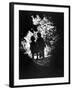 Children of Photographer with Eugene Smith Walking Hand in Hand in Woods Behind His Home-W^ Eugene Smith-Framed Photographic Print