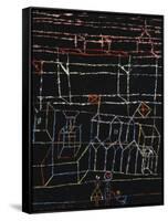 Children of the City; Kinder Von Der Stadt-Paul Klee-Framed Stretched Canvas