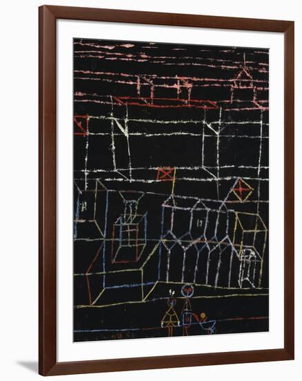 Children of the City; Kinder Von Der Stadt-Paul Klee-Framed Giclee Print