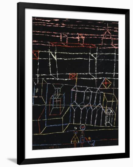 Children of the City; Kinder Von Der Stadt-Paul Klee-Framed Giclee Print