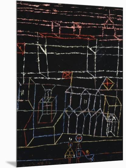 Children of the City; Kinder Von Der Stadt-Paul Klee-Mounted Giclee Print