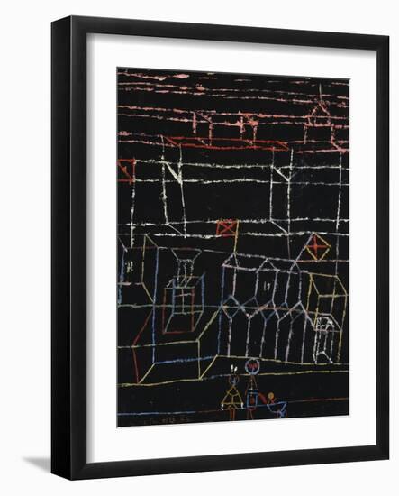 Children of the City; Kinder Von Der Stadt-Paul Klee-Framed Giclee Print