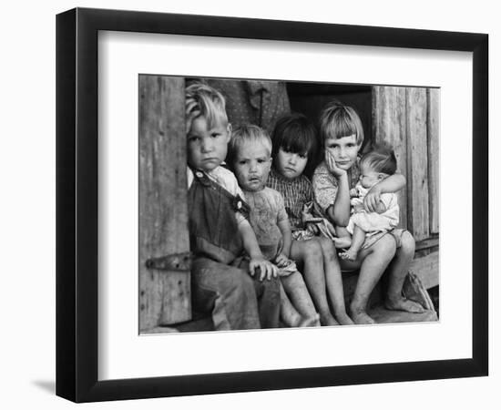 Children of the Depression, 1940-Science Source-Framed Giclee Print