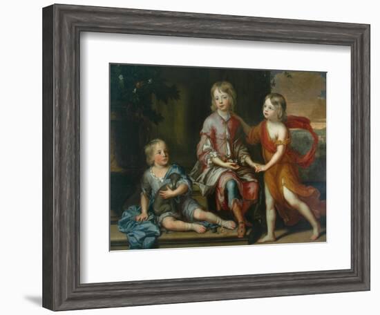 Children of the Howard Family-Godfrey Kneller-Framed Giclee Print