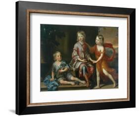 Children of the Howard Family-Godfrey Kneller-Framed Giclee Print