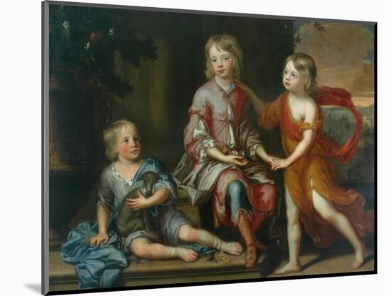 Children of the Howard Family-Godfrey Kneller-Mounted Giclee Print