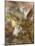 Children of the Mountain, 1867 (Oil on Canvas)-Thomas Moran-Mounted Giclee Print