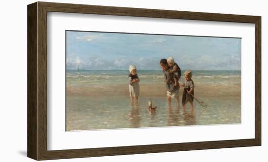 Children of the Sea, 1872-Jozef Israëls-Framed Art Print