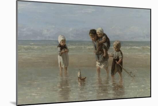 Children of the Sea, 1872-Jozef Israels-Mounted Art Print