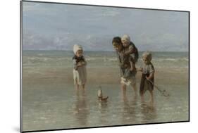 Children of the Sea, 1872-Jozef Israels-Mounted Art Print