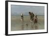 Children of the Sea, 1872-Jozef Israels-Framed Art Print