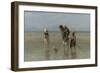 Children of the Sea-Jozef Israels-Framed Art Print