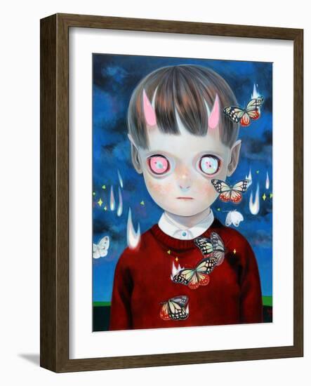 Children of This Planet 16-Hikari Shimoda-Framed Art Print