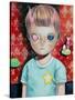 Children of This Planet 23-Hikari Shimoda-Stretched Canvas