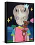 Children of This Planet 24-Hikari Shimoda-Framed Stretched Canvas