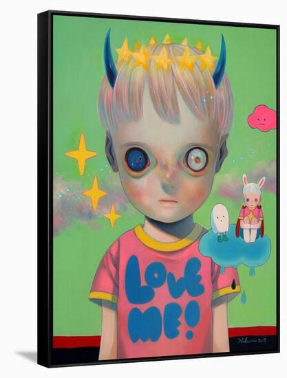 Children of This Planet 32-Hikari Shimoda-Framed Stretched Canvas