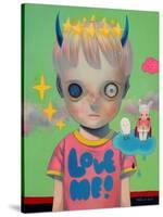 Children of This Planet 32-Hikari Shimoda-Stretched Canvas