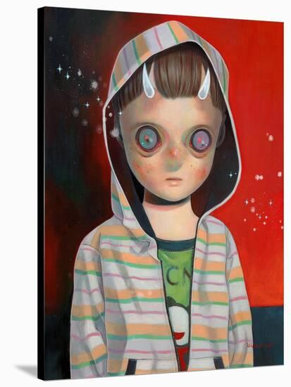 Children of This Planet 36-Hikari Shimoda-Stretched Canvas