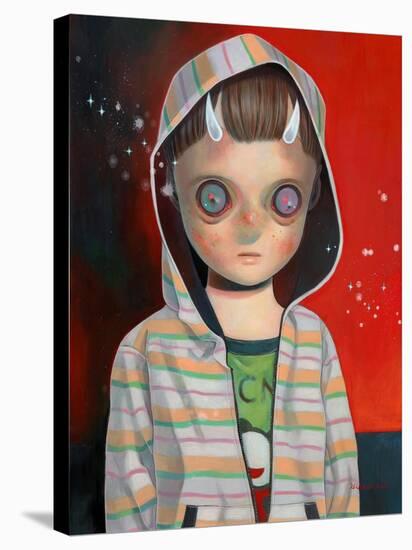 Children of This Planet 36-Hikari Shimoda-Stretched Canvas