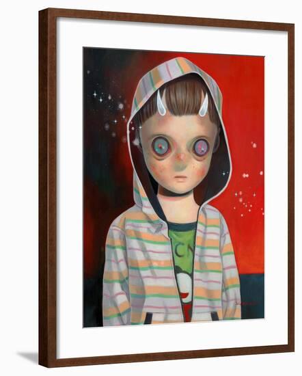 Children of This Planet 36-Hikari Shimoda-Framed Art Print