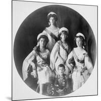 Children of Tsar Nicholas II of Russia, C1910-C1914-null-Mounted Giclee Print