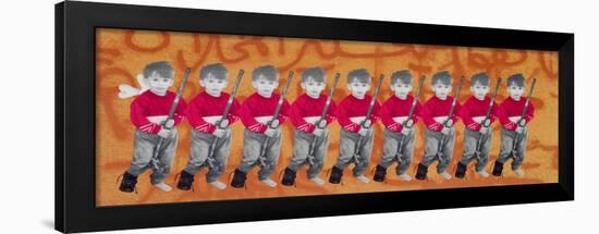 Children of War, Children of Peace, 1996-Laila Shawa-Framed Giclee Print