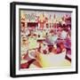 Children on Giant Teacup Ride at Walt Disney's Theme Park, Disneyland-Allan Grant-Framed Photographic Print