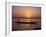 Children on Local Pirogue or Canoe on the Bani River at Sunset at Sofara, Mali, Africa-Pate Jenny-Framed Photographic Print