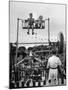 Children on Rides at an Amusement Park at a Beach Resort-null-Mounted Premium Photographic Print