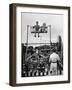 Children on Rides at an Amusement Park at a Beach Resort-null-Framed Photographic Print