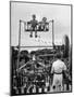 Children on Rides at an Amusement Park at a Beach Resort-null-Mounted Photographic Print