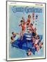"Children on Swimming Platform," Country Gentleman Cover, July 1, 1931-William Meade Prince-Mounted Giclee Print