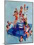 "Children on Swimming Platform,"July 1, 1931-William Meade Prince-Mounted Giclee Print