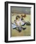 Children on the Beach, 1884-Mary Cassatt-Framed Giclee Print