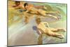 Children on the Beach, 1910-Joaquín Sorolla y Bastida-Mounted Premium Giclee Print