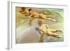 Children on the Beach, 1910-Joaquín Sorolla y Bastida-Framed Giclee Print