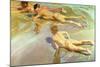 Children on the Beach, 1910-Joaquín Sorolla y Bastida-Mounted Giclee Print